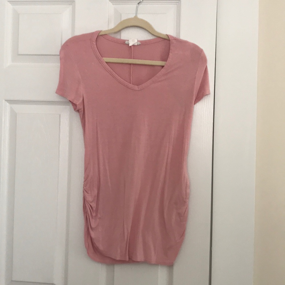 Pink Maternity Top